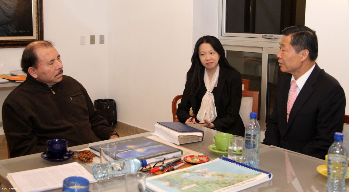 Presidente Daniel se reúne con auditor general de China-Taiwán, Sr. Ching-Long Lin