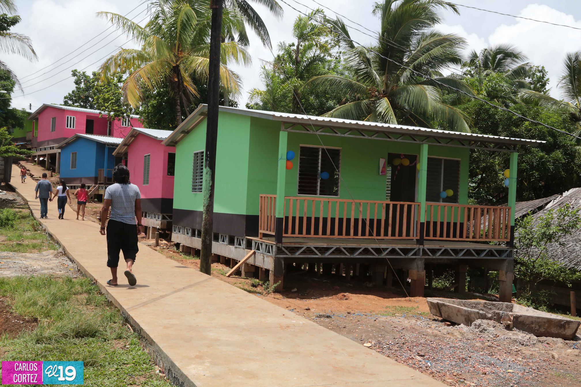 Gobierno Sandinista mejora condiciones de vida a familias de comunidad Rama Cay