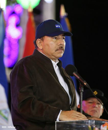 Presidente Daniel y Compañera Rosario encabezan acto del 36 aniversario de constitución de la Fuerza Aérea del Ejército de Nicaragua