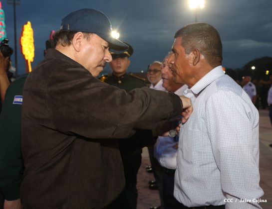 Presidente Daniel y Compañera Rosario encabezan acto del 36 aniversario de constitución de la Fuerza Aérea del Ejército de Nicaragua