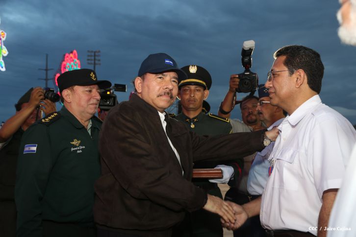 Presidente Daniel y Compañera Rosario encabezan acto del 36 aniversario de constitución de la Fuerza Aérea del Ejército de Nicaragua