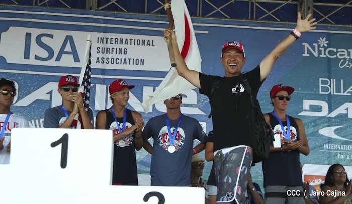 Final Mundial Surf Junio en Playa Jiquiliste