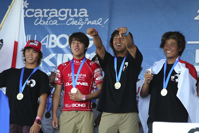 Final Mundial Surf Junio en Playa Jiquiliste