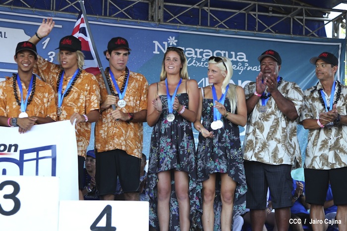 Final Mundial Surf Junio en Playa Jiquiliste