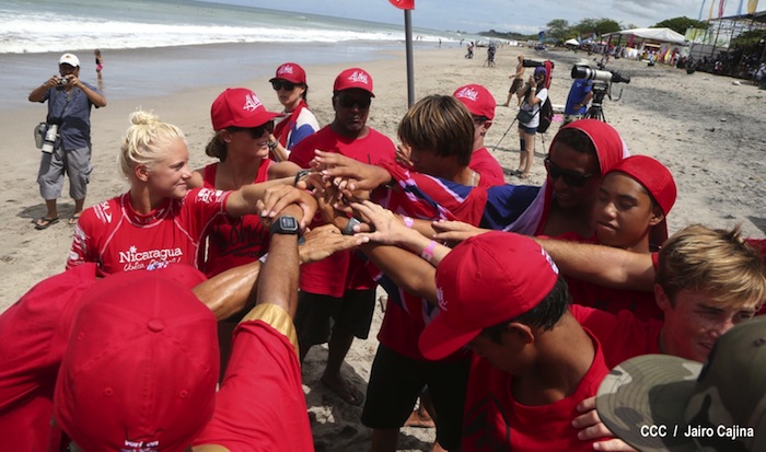 Final Mundial Surf Junio en Playa Jiquiliste