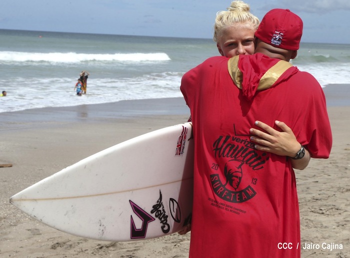 Final Mundial Surf Junio en Playa Jiquiliste