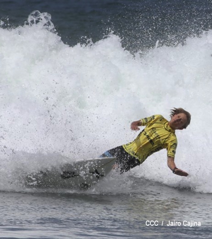 Final Mundial Surf Junio en Playa Jiquiliste
