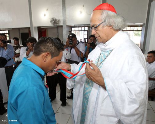 Fieles de Masaya festejan la Asunción de María