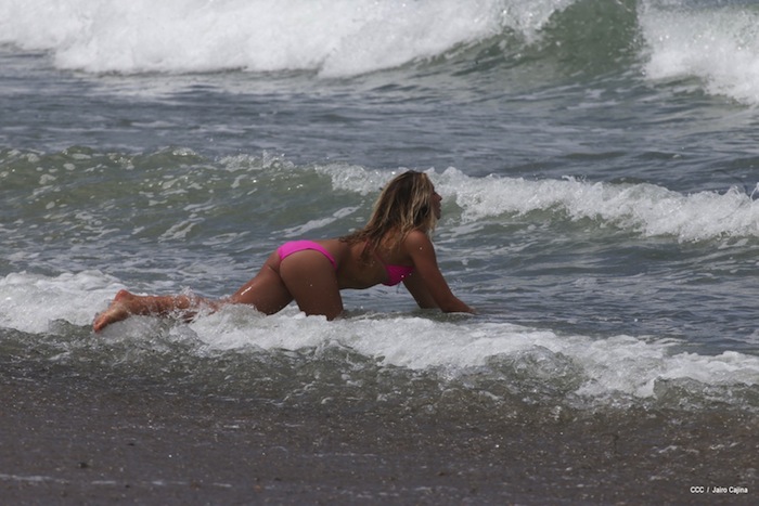 Final Mundial Surf Junio en Playa Jiquiliste