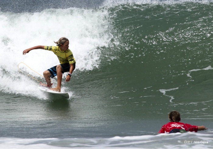 Final Mundial Surf Junio en Playa Jiquiliste