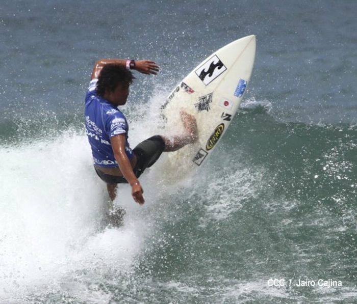 Final Mundial Surf Junio en Playa Jiquiliste