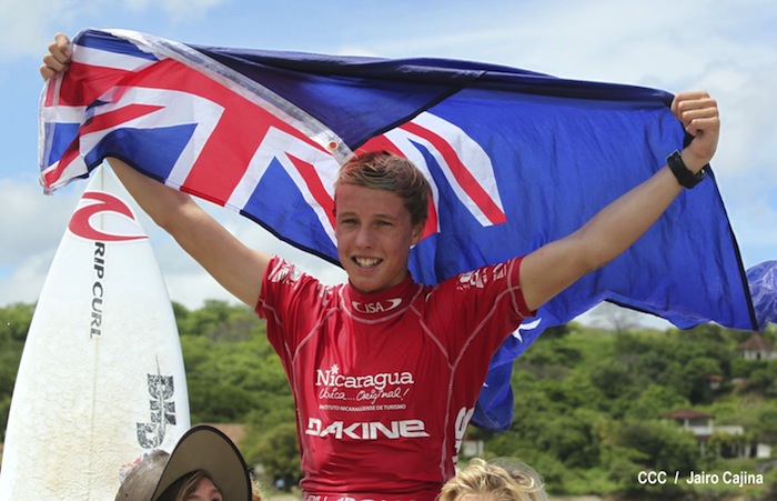 Final Mundial Surf Junio en Playa Jiquiliste