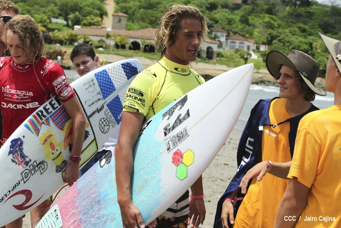 Final Mundial Surf Junio en Playa Jiquiliste