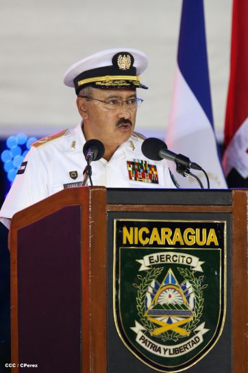 Presidente Daniel reconoce labor de la Fuerza Naval en su 35 aniversario