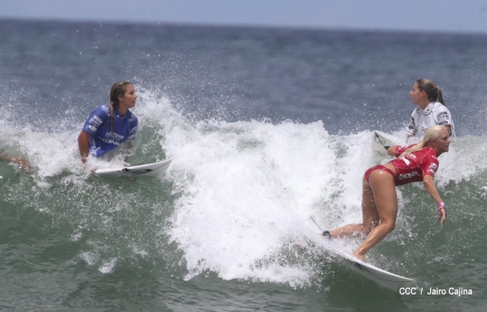 Final Mundial Surf Junio en Playa Jiquiliste