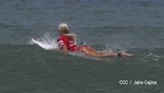 Final Mundial Surf Junio en Playa Jiquiliste