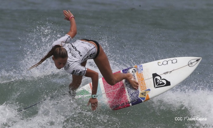 Final Mundial Surf Junio en Playa Jiquiliste