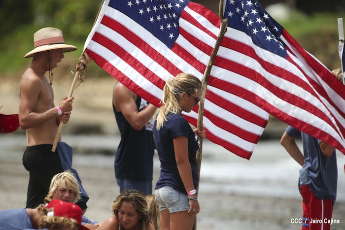 Final Mundial Surf Junio en Playa Jiquiliste