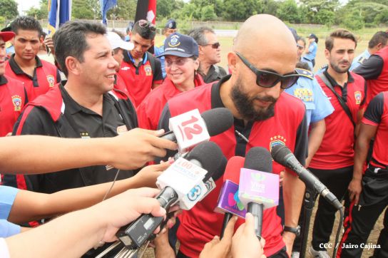Comisionada Aminta Granera recibe al equipo del Walter Ferreti