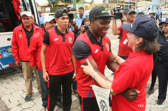 Comisionada Aminta Granera recibe al equipo del Walter Ferreti