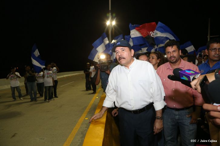 Presidente Daniel inaugura Paso a Desnivel de Rubenia: la Barricada de la Esperanza