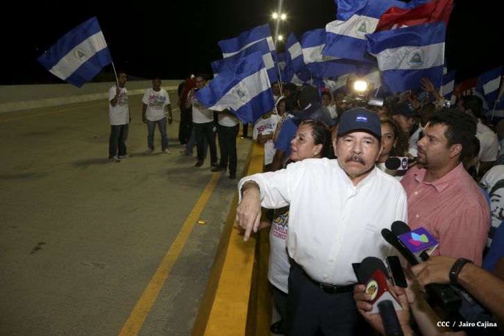 Presidente Daniel inaugura Paso a Desnivel de Rubenia: la Barricada de la Esperanza