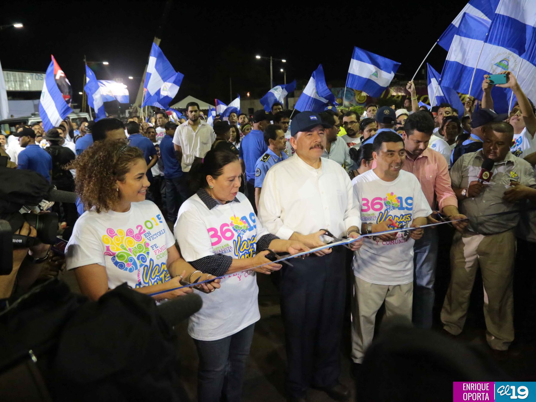 Presidente Daniel inaugura Paso a Desnivel de Rubenia: la Barricada de la Esperanza