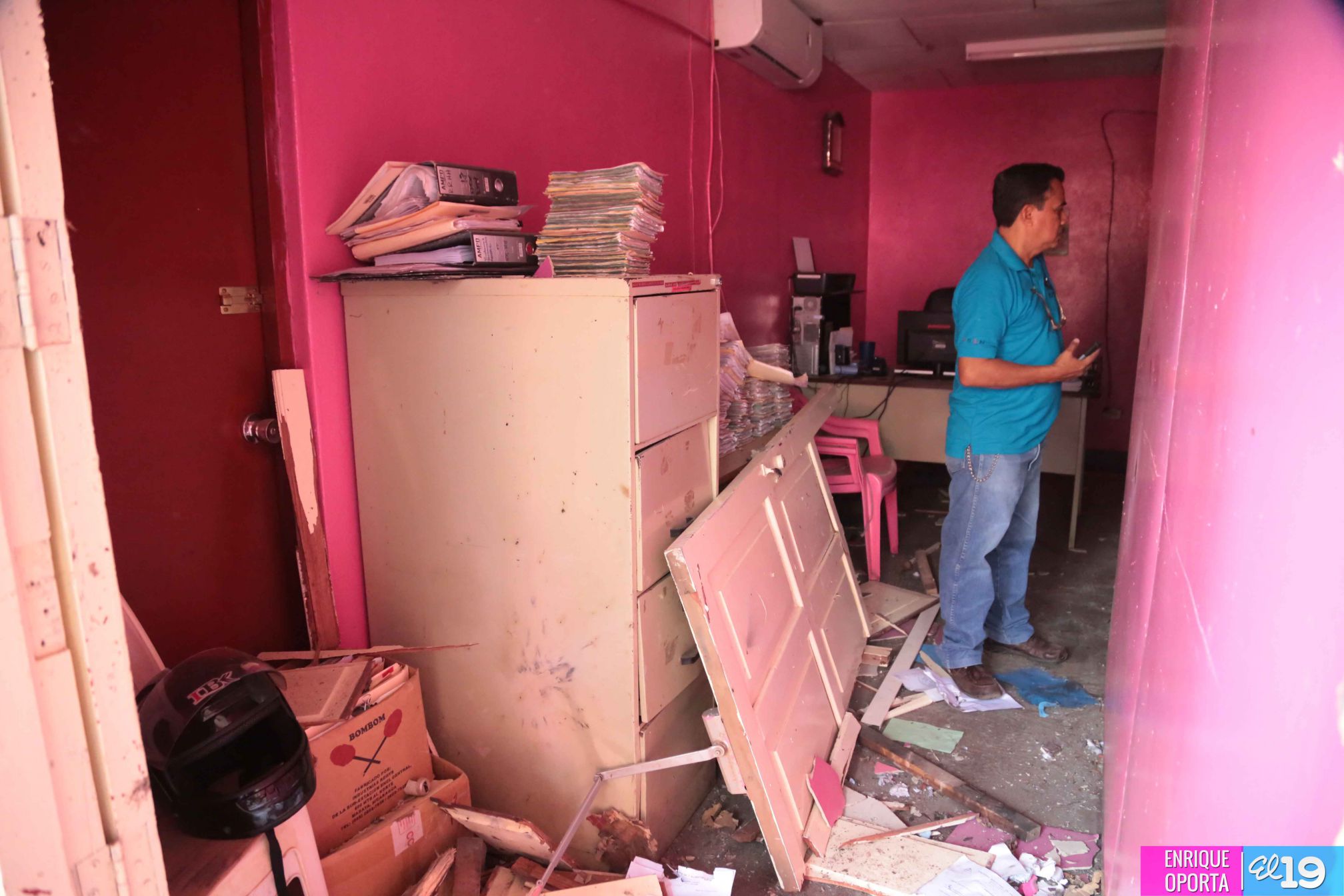 Explosión en pólvora en Alcaldía de Nagarote