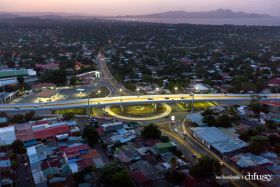 Imágenes Aéreas del Paso a Desnivel "Barricada de la Esperanza" de Rubenia