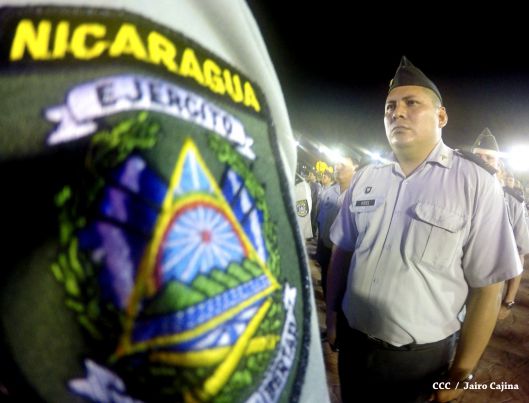 Presidente Daniel encabeza acto del 36 aniversario de constitución del Cuerpo Médico Militar del Ejército de Nicaragua