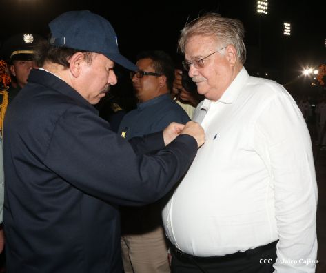 Presidente Daniel encabeza acto del 36 aniversario de constitución del Cuerpo Médico Militar del Ejército de Nicaragua