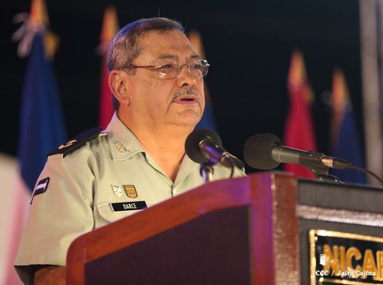 Presidente Daniel encabeza acto del 36 aniversario de constitución del Cuerpo Médico Militar del Ejército de Nicaragua