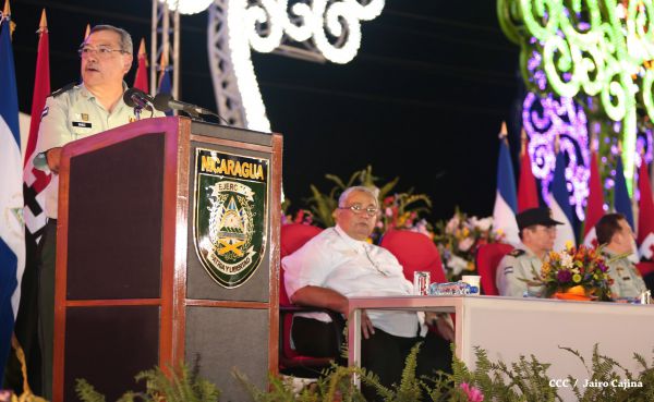 Presidente Daniel encabeza acto del 36 aniversario de constitución del Cuerpo Médico Militar del Ejército de Nicaragua