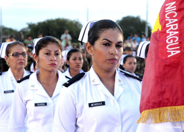 Presidente Daniel encabeza acto del 36 aniversario de constitución del Cuerpo Médico Militar del Ejército de Nicaragua