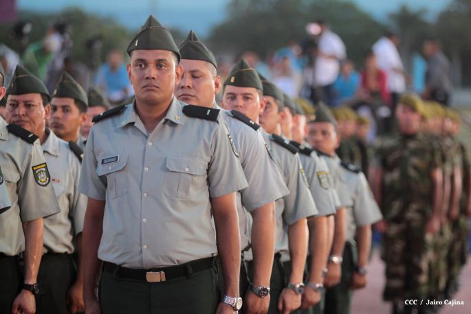 Presidente Daniel encabeza acto del 36 aniversario de constitución del Cuerpo Médico Militar del Ejército de Nicaragua