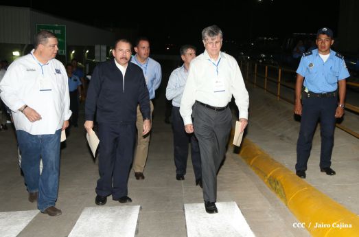 Presidente Daniel inaugura nueva planta de CEMEX en Nicaragua