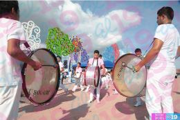 Estudiantes de los distritos V y VI desfilan enalteciendo valores de identidad y fervor patrio