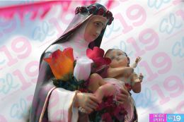 Cardenal Brenes celebra misa en honor a Santa Rosa de Lima