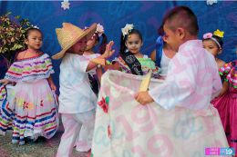 Niños de los CDI protagonizan desfile patrio en Masatepe
