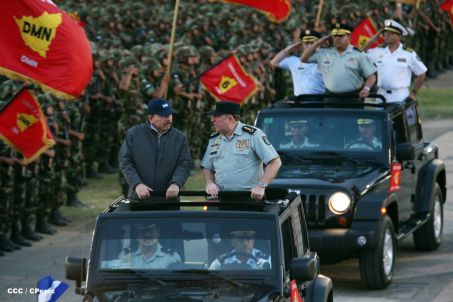 Desfile militar Pueblo-Ejército en Plaza de la Fé "Juan Pablo II"