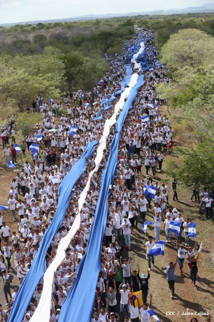 Miles de Jóvenes expresan su Orgullo de ser nicaragüenses en spot en homenaje a la Patria