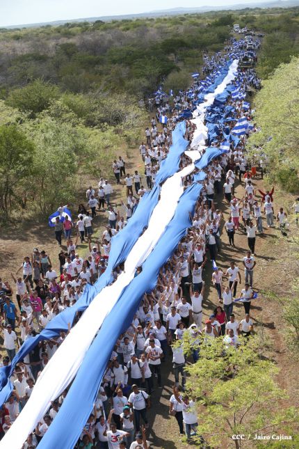 Miles de Jóvenes expresan su Orgullo de ser nicaragüenses en spot en homenaje a la Patria