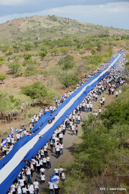 Miles de Jóvenes expresan su Orgullo de ser nicaragüenses en spot en homenaje a la Patria