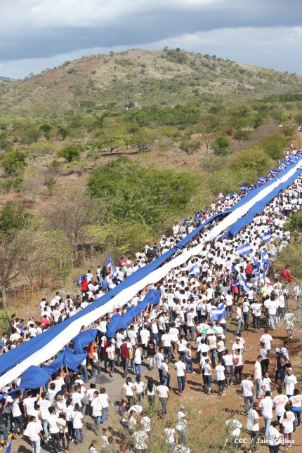 Miles de Jóvenes expresan su Orgullo de ser nicaragüenses en spot en homenaje a la Patria