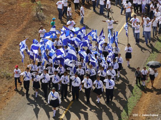 Miles de Jóvenes expresan su Orgullo de ser nicaragüenses en spot en homenaje a la Patria