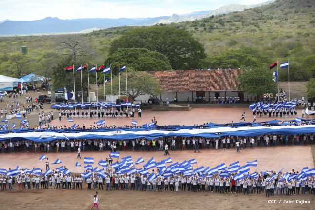 Miles de Jóvenes expresan su Orgullo de ser nicaragüenses en spot en homenaje a la Patria