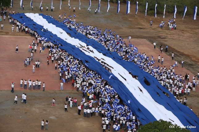 Miles de Jóvenes expresan su Orgullo de ser nicaragüenses en spot en homenaje a la Patria