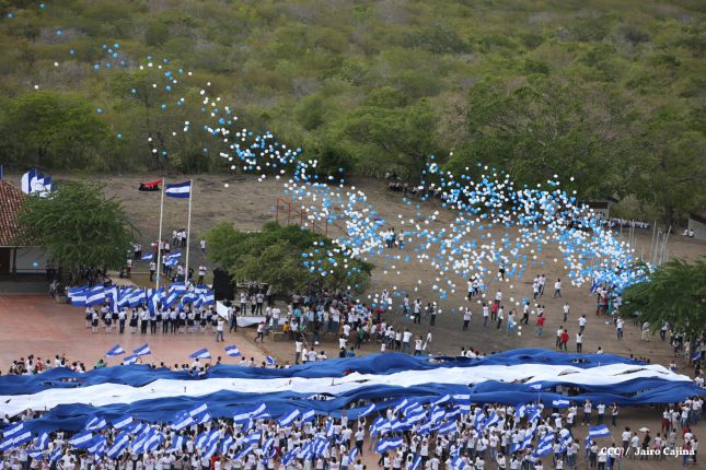 Miles de Jóvenes expresan su Orgullo de ser nicaragüenses en spot en homenaje a la Patria