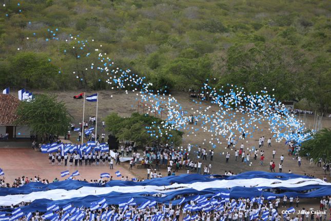 Miles de Jóvenes expresan su Orgullo de ser nicaragüenses en spot en homenaje a la Patria