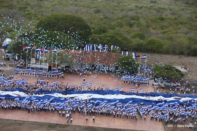 Miles de Jóvenes expresan su Orgullo de ser nicaragüenses en spot en homenaje a la Patria